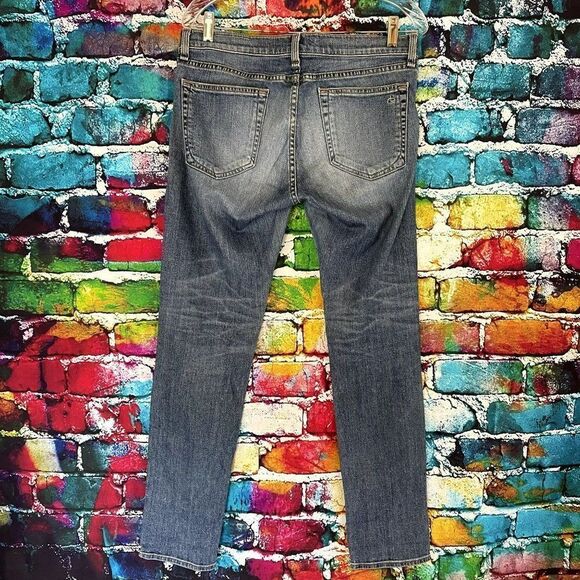 Rag & Bone The Dre Skinny Jeans in Mariner Size 27 - Picture 4 of 9